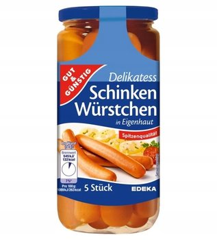 Kiełbaski z Szynki Bockwurst w Zalewie z Niemiec - Gut&Gunstig