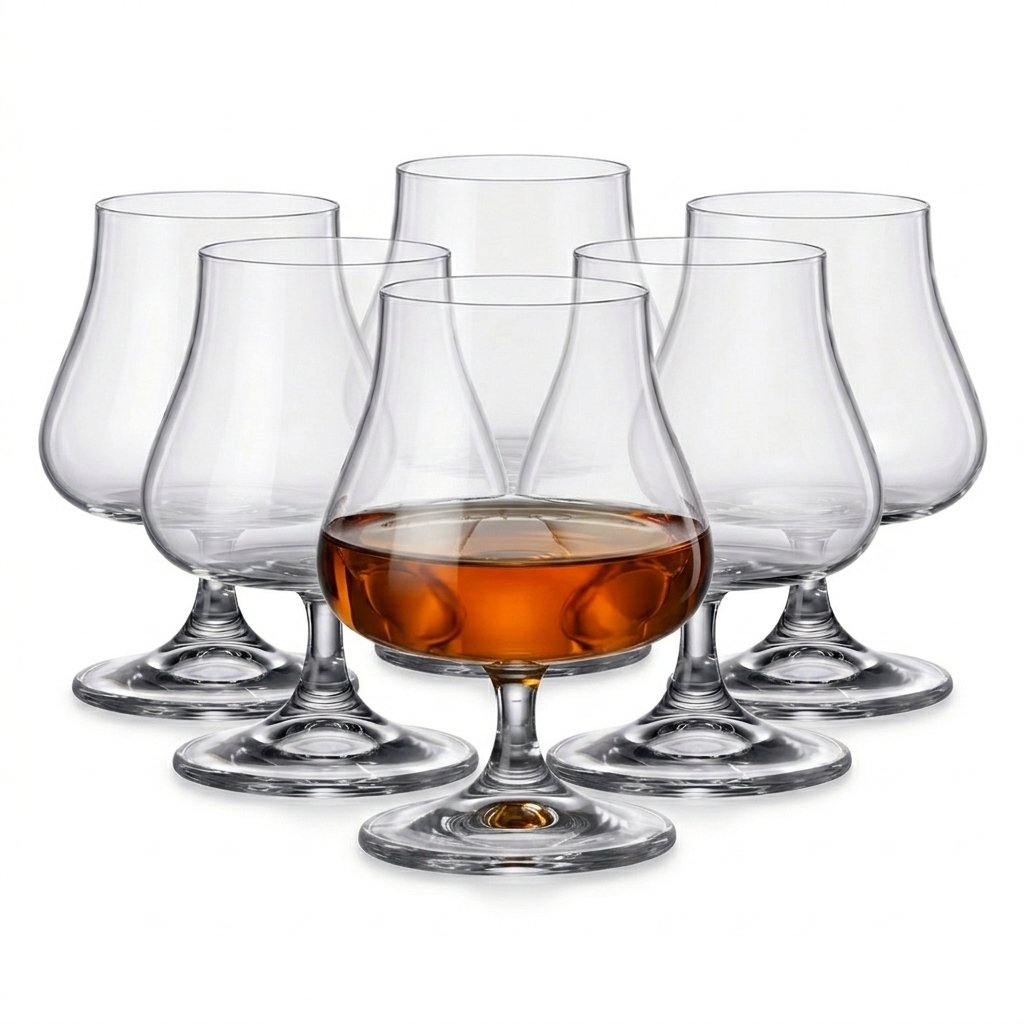 BOHEMIA Kieliszki Do Koniaku Brandy Iduna 575 Ml X 6 Szt