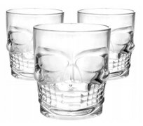 Kieliszki do wódki shotów likierów LUXITO Czaszka 50ml 6szt kpl