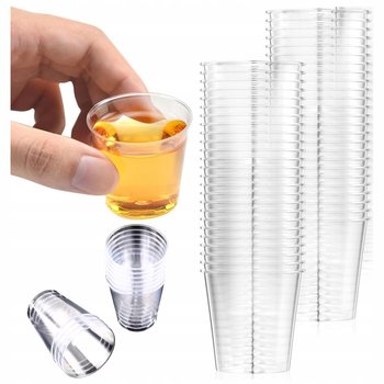 Kieliszki plastikowe przeźroczyste 40ml 50szt - Inna marka