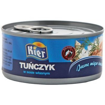 Kier, Tuńczyk w sosie własnym, 170 g - Kier