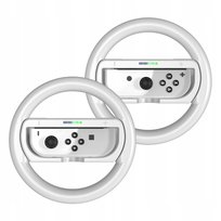 Kierownica + Uchwyt 2w1 Do Nintendo Switch Oled I Nintendo Switch / Biały 