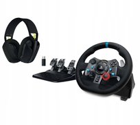 Kierownica z pedałami Logitech G29 + słuchawki G435 Black Logitech
