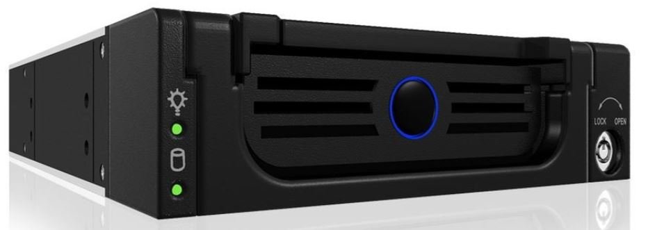 Kieszeń wewnętrzna na dysk twardy ICYBOX IB-138SK-B-II, 3.5”, SATA