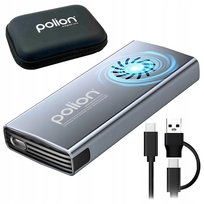 Kieszeń z wentylatorem POLION na dysk M.2 NVME SSD USB-C 3.2 10Gbps