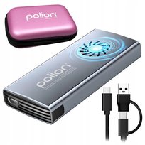 Kieszeń z wentylatorem POLION na dysk M.2 NVME SSD USB-C 3.2 10Gbps