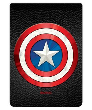 Kieszonka na kartę  Kapitan Ameryka 001 Marvel Czarny - Marvel