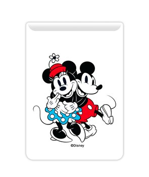 Kieszonka na kartę  Mickey i Minnie 001 Disney Biały - Disney