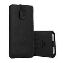 Kieszonka WONDER Deko (ROZMIAR XL) do Iphone 14/14 Pro/Iphone 15/15 Pro/Samsung S23/S23 Plus/S24/S24 Plus/A15/A54 5G czarna