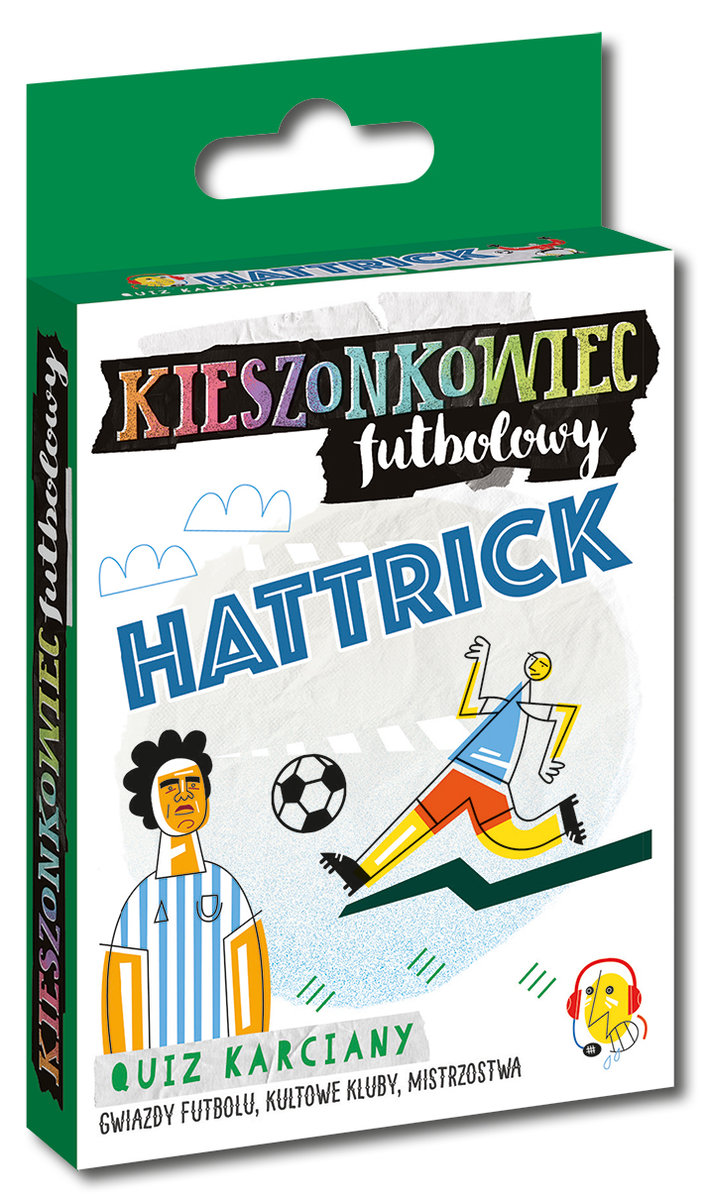 Kieszonkowiec futbolowy Hattrick, gra karciana, wydanie kieszonkowe, Edgard