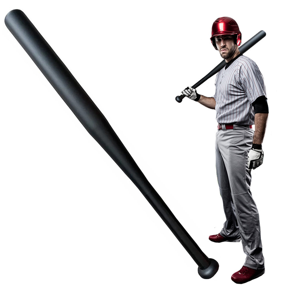 Zdjęcia - Kij baseballowy Kij Baseball'Owy Aluminiowy Bat 25 Cali Czarny