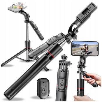 Kijek do Selfie Stick Uchwyt na Telefon Tripod Statyw +pilot Bluetooth 5.2 - Slayo