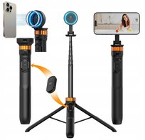 Kijek Selfie Stick Statyw 162cm Na Magnes Magsafe Telefon Smartfon + Pilot / Kf09.139 Inna marka