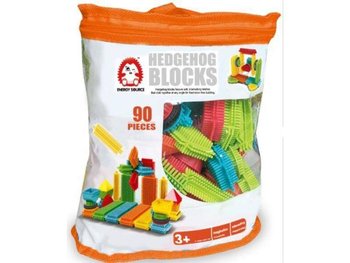 KIK, klocki konstrukcyjne, Wafle, Jeżyki, Grzebyki, 90 elementów - KIK