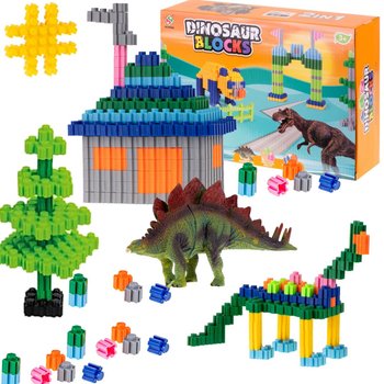 KIK, klocki przestrzenne Dinosaur Blocks 290el - Kontext