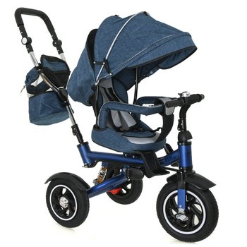 KIK, rowerek trójkołowy Trike Fix V3, granatowy - KIK