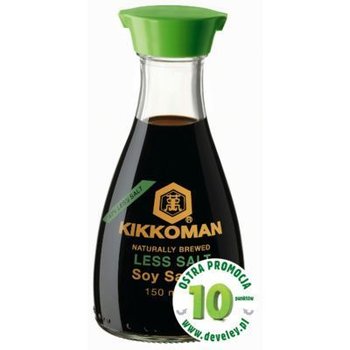 Kikkoman, Less Salt, Sos sojowy, 150 ml - Kikkoman