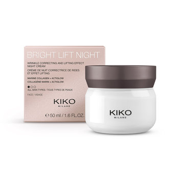 KIKO Milano, Bright Lift Night, Liftingujący Krem Matujący Na Noc Z Kolagenem Morskim, 50ml - KIKO Milano