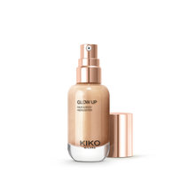 KIKO Milano, Glow Up Face And Body Highlighter, Metaliczny rozświetlacz w płynie, 01 Champagne, 30ml