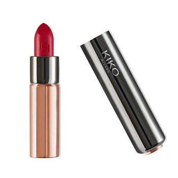 KIKO Milano, Gossamer Emotion Creamy Lipstick, Kremowa pomadka do ust 113 Pearly Tulip Red 3.5g - KIKO Milano