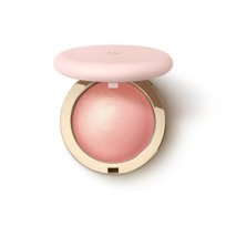 KIKO Milano, Hug Couture Cheek Dewlight Highlighting Blush rozświetlający róż w pudrze 03 Cushion Coral 8g