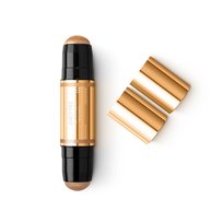 KIKO Milano, Juicy Fizz All That Glam Face Stick wielofunkcyjny sztyft do twarzy z matowym bronzerem i rozświetlaczem 02 Golden Aperò 12g