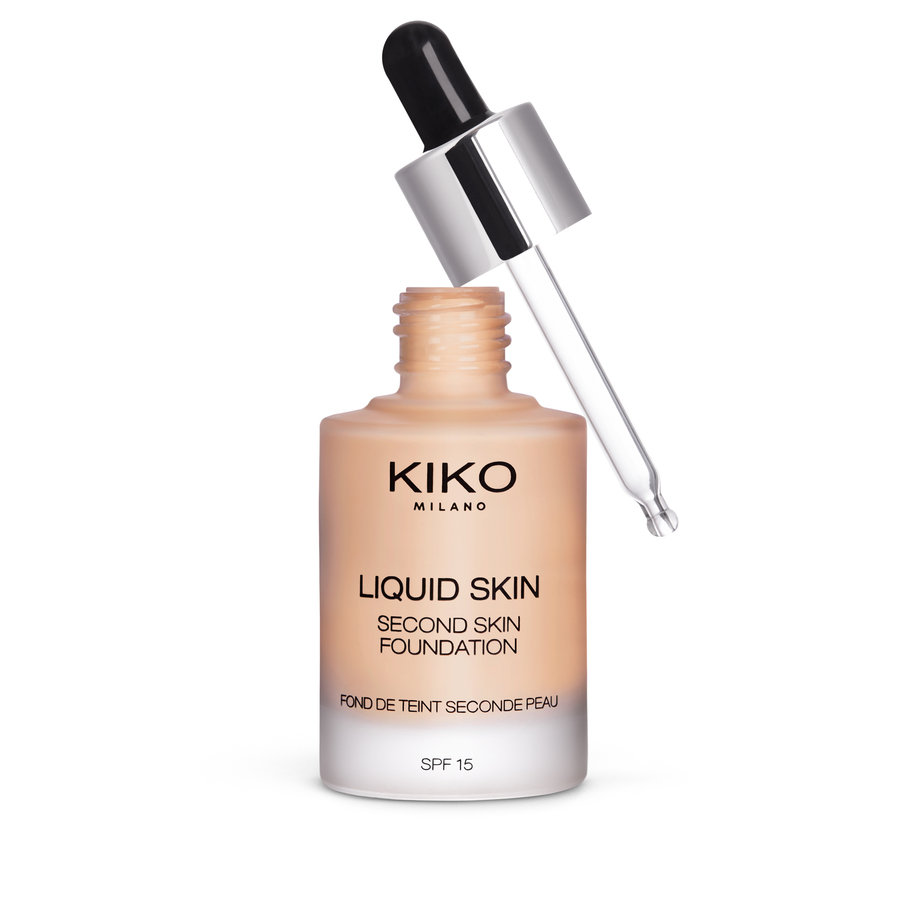 Фото - Тональний крем та база під макіяж Milano KIKO , Liquid Skin Second Skin Foundation, Podkład w płynie Neutral 
