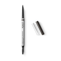Kiko Milano, Micro Precision Eyebrow Pencil, Automatyczna kredka do brwi z ultraprecyzyjną końcówką 06 Blackhaired, 0.05 g