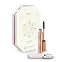 KIKO Milano, Snow-Kissed Holiday Mountain Buddies Make Up Gift Set zestaw błyszczyk do ust 6.5ml + zwiększający objętość tusz do rzęs 12ml