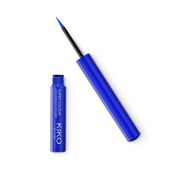 KIKO Milano, Super Colour Waterproof Eyeliner, Ultragładki wodoodporny kolorowy eyeliner w płynie, 06 Blue, 1,7ml - KIKO Milano