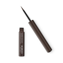 KIKO Milano, Super Colour Waterproof Eyeliner, Ultragładki wodoodporny kolorowy eyeliner w płynie, 09 Dark Brown, 1,7ml KIKO Milano