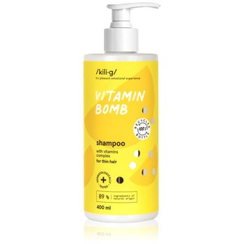 Kilig Vitamin Bomb szampon wzmacniający do włosów słabych 400 ml - Inna marka