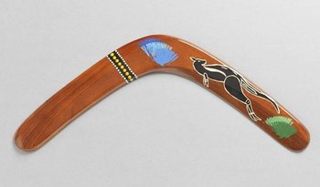 Killer Etno Kangur Bush bumerang powracający - leworęczny - Łowca Bumerangów