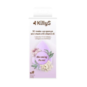 KillyS, Blooming Pastel 3D Make-up Sponge gąbeczka 3D do makijażu wzbogacona witaminą E - Killys