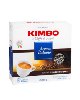 Kimbo Aroma Italiano 2 x 0,25 kg mielona  - Kimbo
