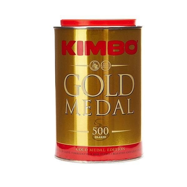 Kimbo Gold Medal Włoska kawa mielona 500 g puszka - Kimbo