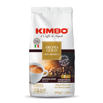 Kimbo, kawa ziarnista Aroma Gold, 1kg - Kimbo