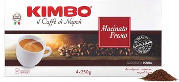 Kimbo Macinato Fresco 4X250G Kawa Mielona Włochy - Kimbo
