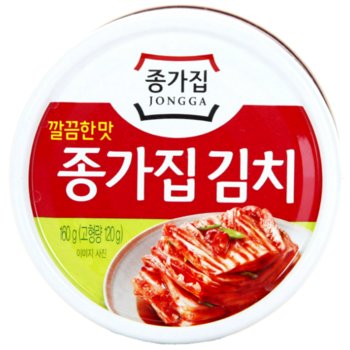 Kimchi, prażona koreańska kapustka 160g - Jongga - DAESANG
