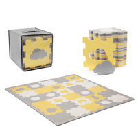 Kinderkaft Mata Piankowa Puzzle Luno Shapes Yellow