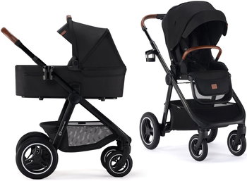 Kinderkraft Everyday- Wózek Wielofunkcyjny 2W1 Z Opcją 3W1 | Black - Kinderkraft