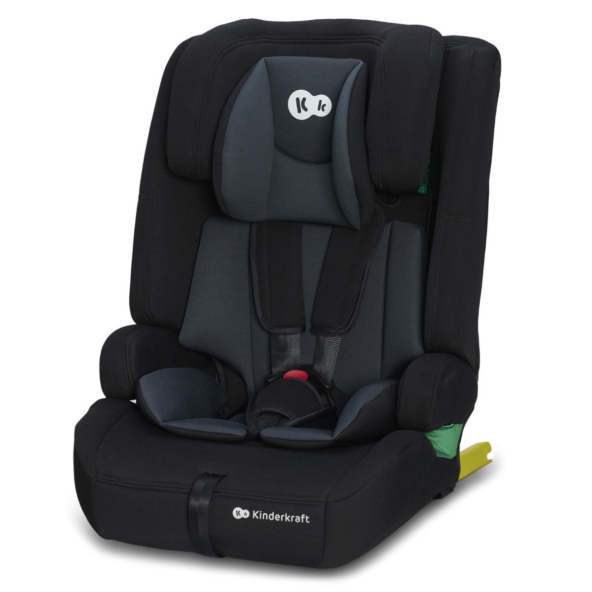 Kinderkraft, fotelik samochodowy SAFETY FIX 2 i-Size 76-150cm BLACK 8kg ...