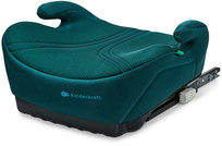 Kinderkraft i-Boost 2 PRO i-Size - podstawka, podwyższenie na fotel 125-150 cm | Dark Green