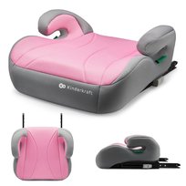 Kinderkraft i-Boost fotelik, podkładka samochodowa ISOFIX dla dzieci od 15-36 kg Różowy