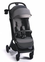 Kinderkraft NUBI 2 Lekki i kompaktowy wózek spacerowy Cloudy Grey