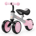 Kinderkraft, rowerek biegowy pchacz Cutie, różowy, regulowany, od 1 roku - Kinderkraft