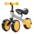 Kinderkraft, rowerek biegowy pchacz Cutie, żółty, regulowany - Kinderkraft