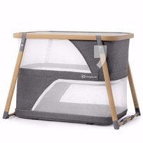 KinderKraft, Sofi, Łóżeczko niemowlęce, 63x5x72x105 cm, Szary