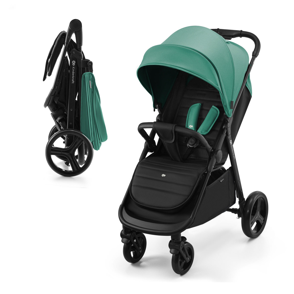 Kinderkraft Wózek Spacerowy Rine Juicy Green Kinderkraft Sklep