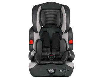 Kindersafety, Fotelik samochodowy, Sabelt, Szary, 9-36 kg, 3w1 - Kindersafety